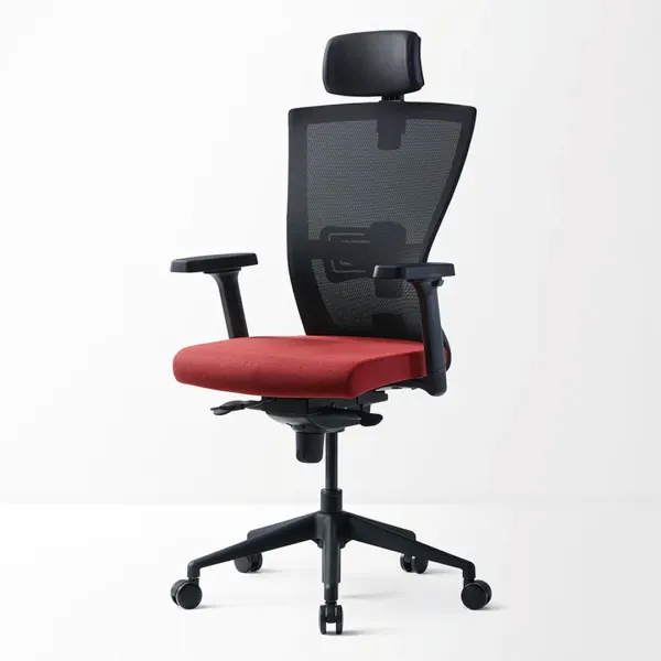 Nuclear High-Back Mesh Chair with Adjustable Headrest Saudi Arabia